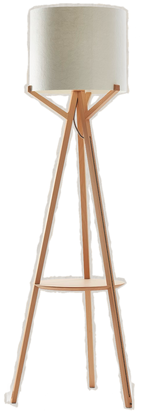 beight tripod lamp